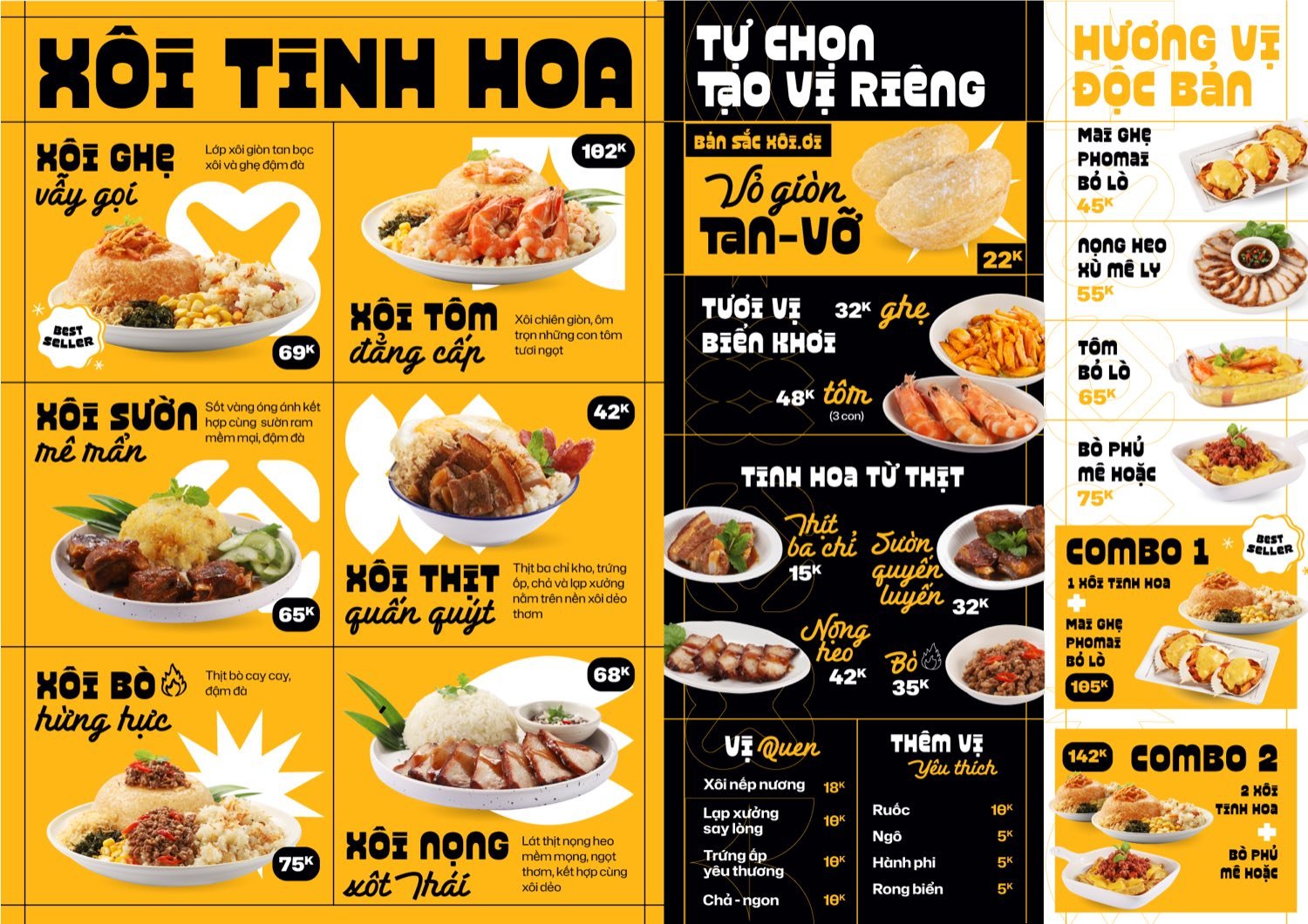 Menu A3 của XOI.OI